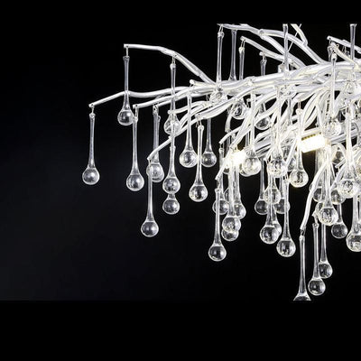 Lorna Modern Crystal Tree  Branch Chandelier 23.6" D