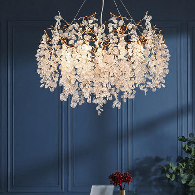 Lorna Modern Round Branch Chandelier