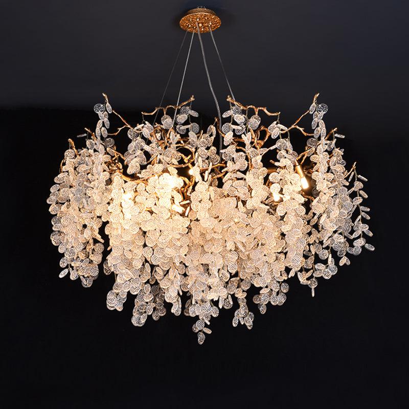 Lorna Modern Round Branch Chandelier