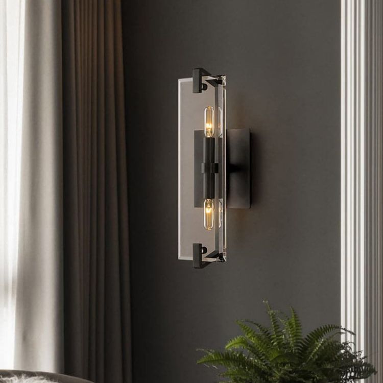 Maru Crystal Wall Sconce 15“H