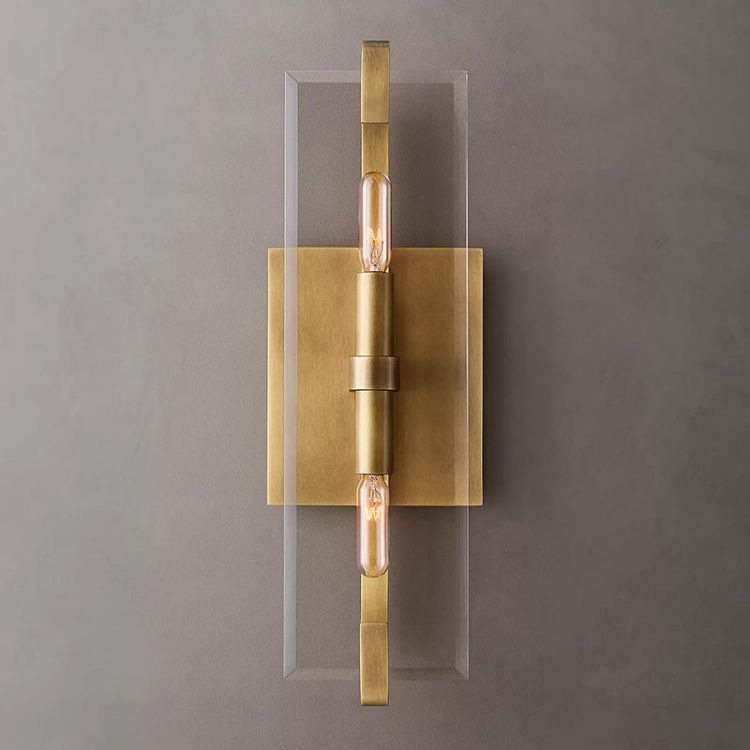 Maru Crystal Wall Sconce 15“H