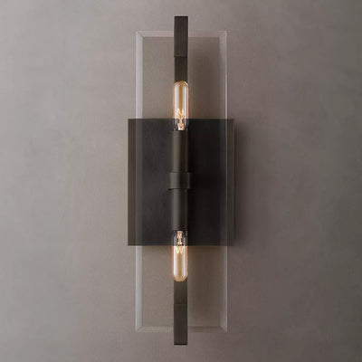 Maru Crystal Wall Sconce 15“H