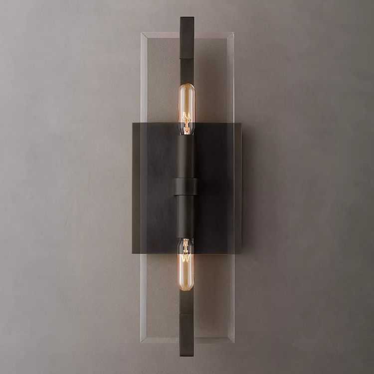 Maru Crystal Wall Sconce 15“H