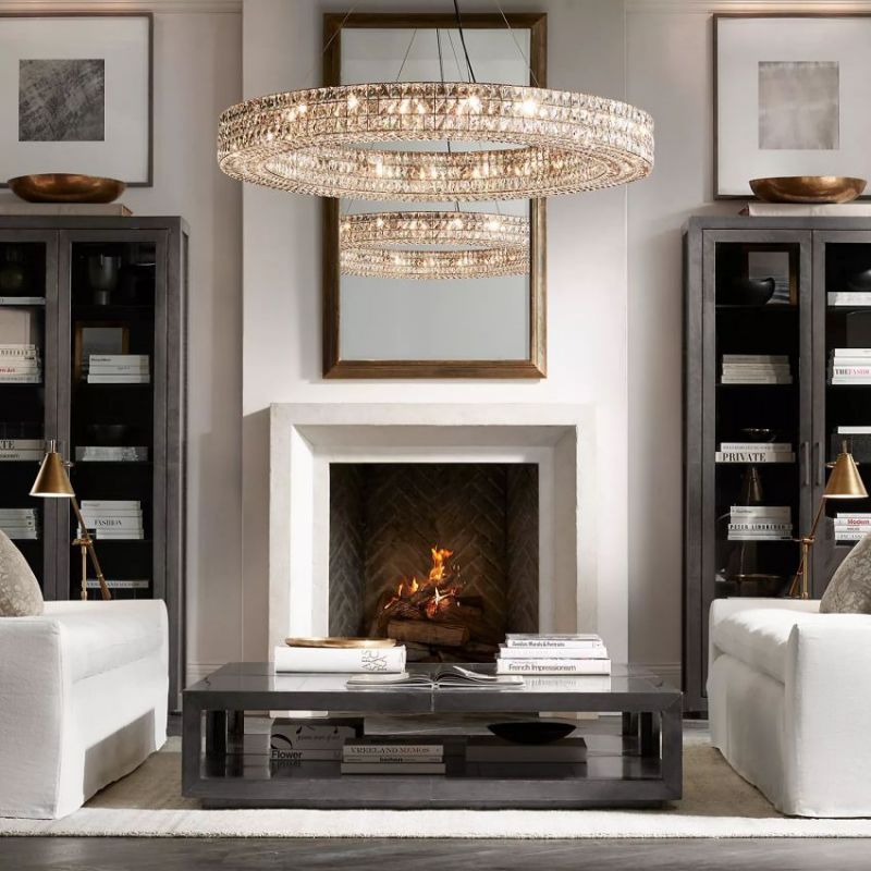 Medicis Crystal Round Chandelier