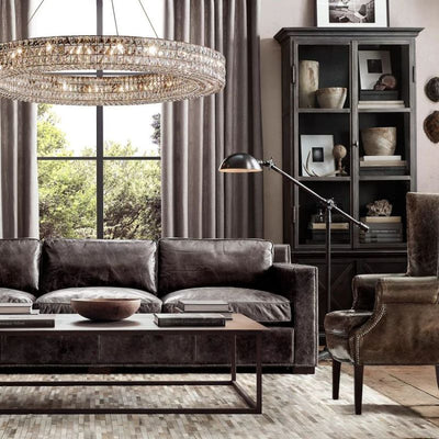 Medicis Crystal Round Chandelier