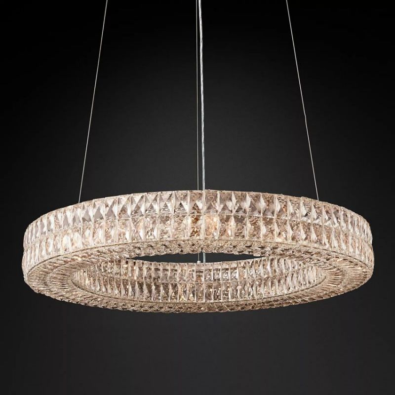 Medicis Crystal Round Chandelier
