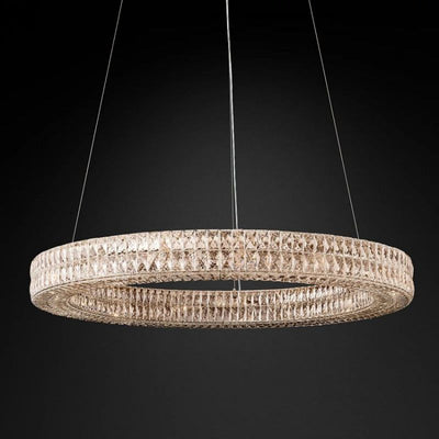 Medicis Crystal Round Chandelier