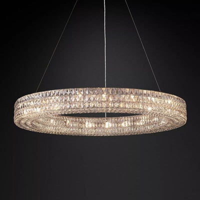 Medicis Crystal Round Chandelier