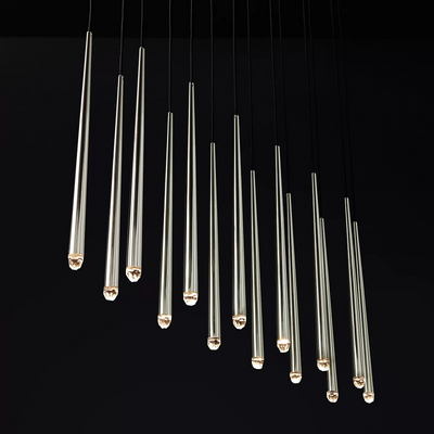 Charlotte Tubular Linear Chandlier 72"
