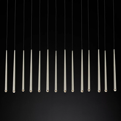 Charlotte Tubular Linear Chandlier 72"
