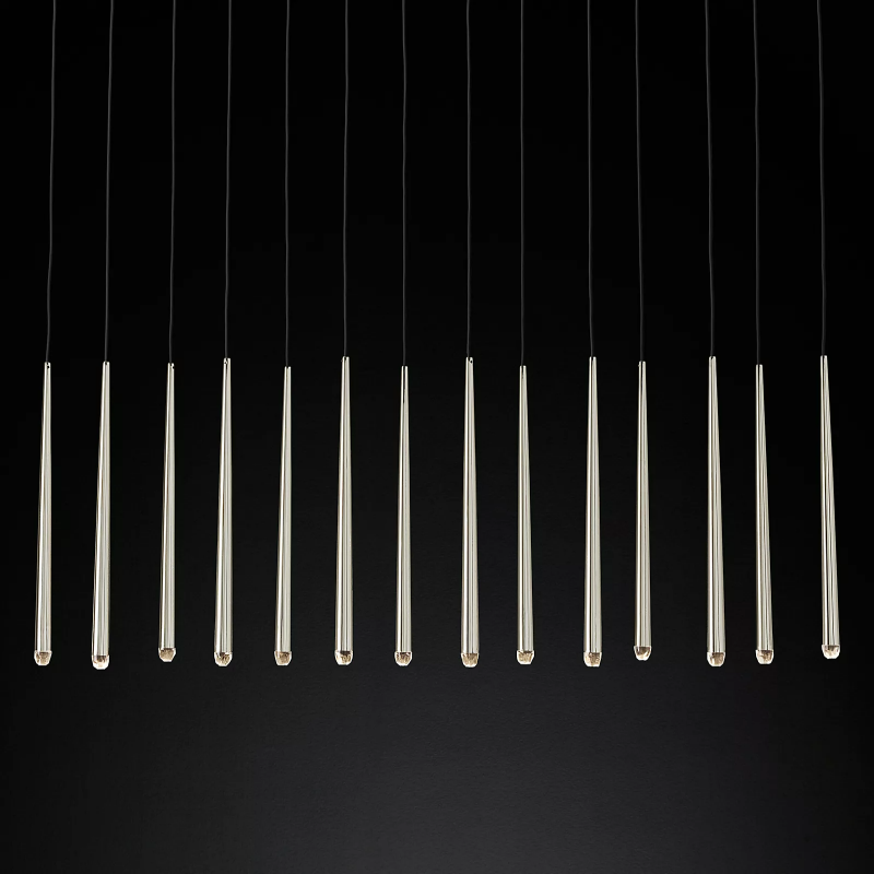 Charlotte Tubular Linear Chandlier 72"