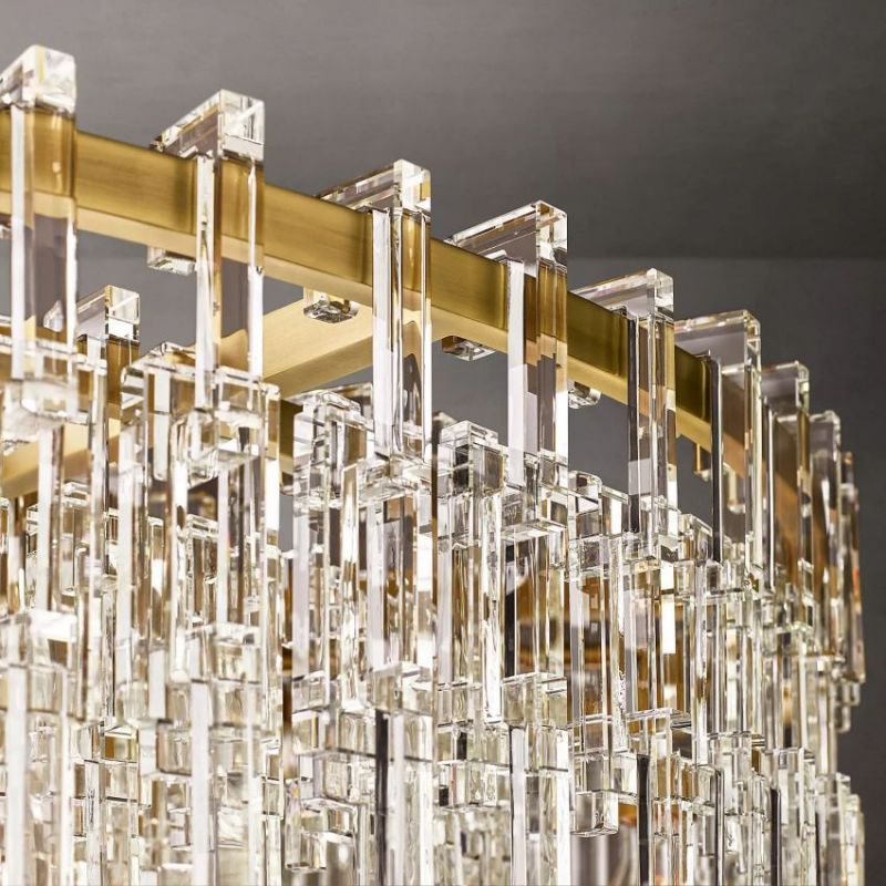 Mia Crystal Round Chandelier 48"