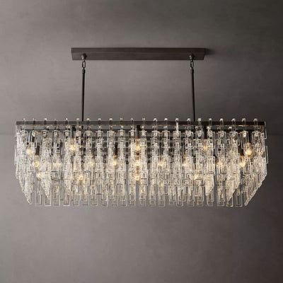 Mia Rectangular Chandelier 60"