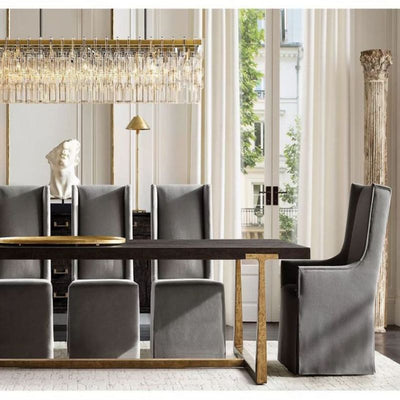 Mia Rectangular Chandelier 60"