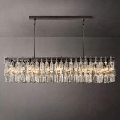 Mia Rectangular Chandelier 60"