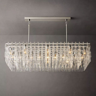 Mia Rectangular Chandelier 60"