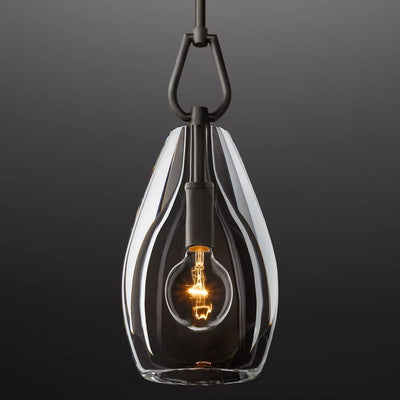 Nancy Oval Pendant 6''