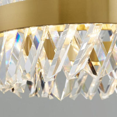 Monix Open Round Crystal Chandelier