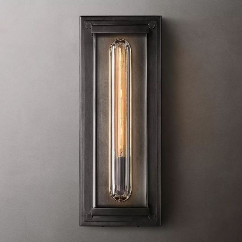 Vera Outdoor Rectangular Wall Sconce