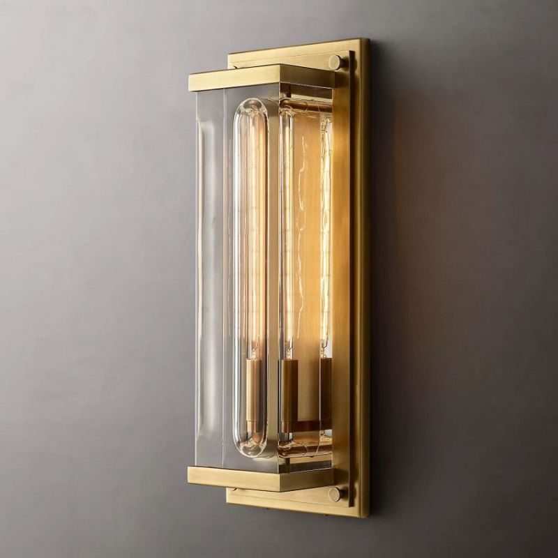 Vera Outdoor Rectangular Wall Sconce