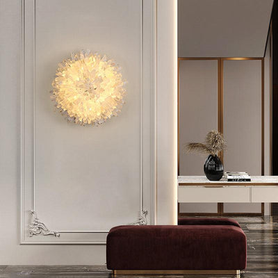 Primary Crystal Cluster Wall Sconce