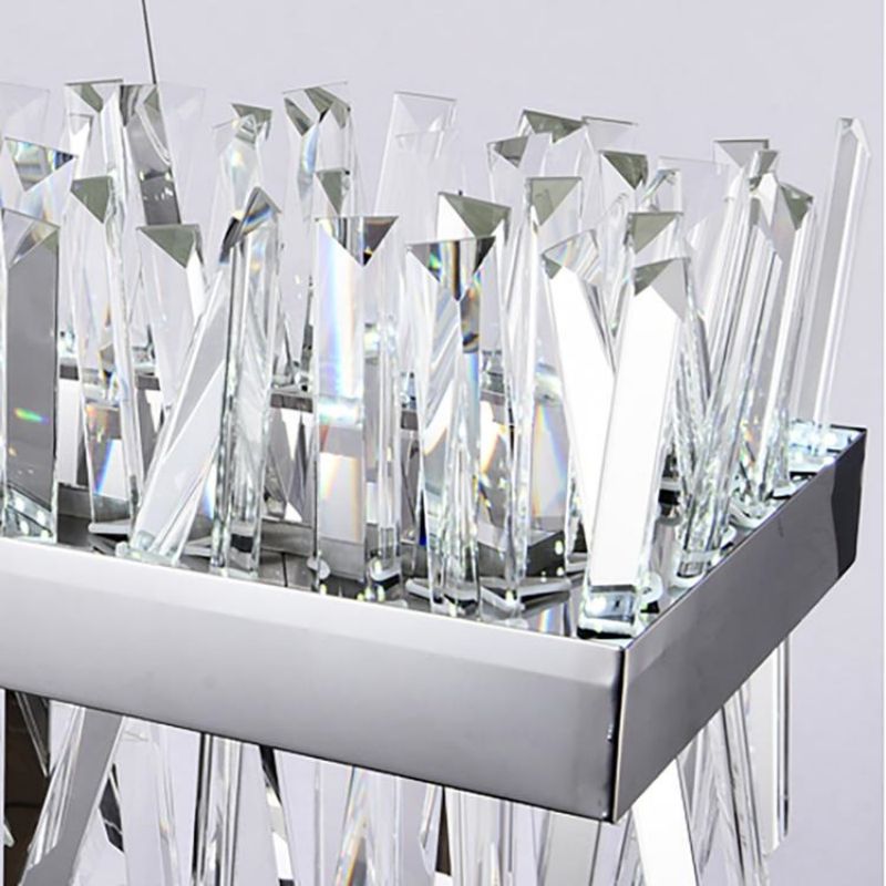 Monix Rectangular Crystal Chandelier