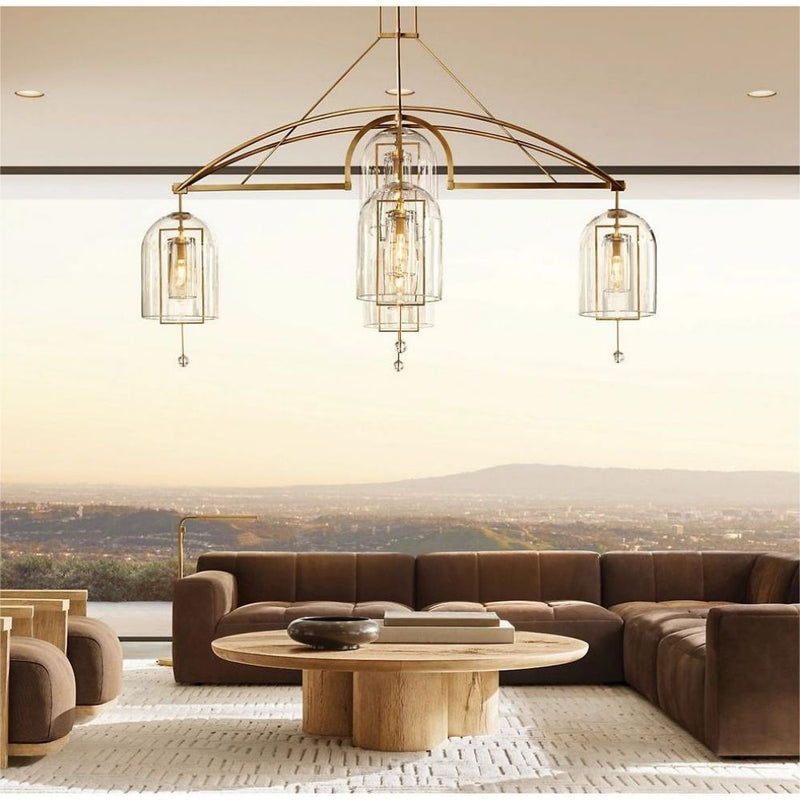 Sophia Round Chandelier 61"