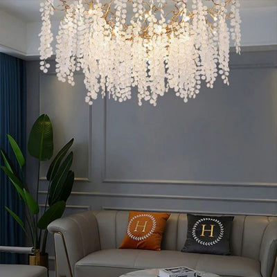 Spring Linear Branch Chandelier