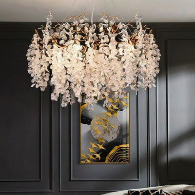 Spring Round Branch Chandelier