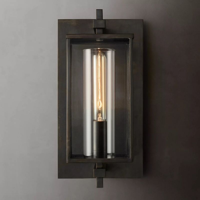Vera Square Short Wall Sconce
