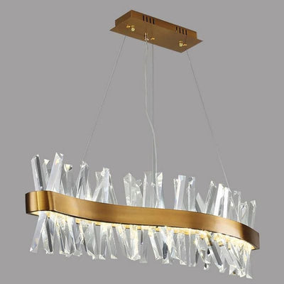 Monix Wave Crystal Chandelier