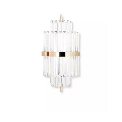 Yilia Hallway Crystal Wall Sconce 28.35" H